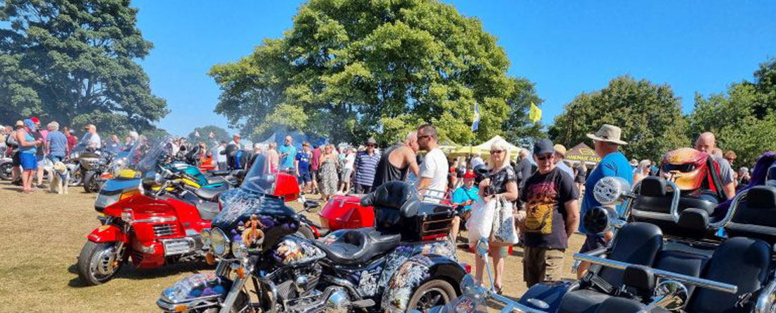 Hornsea Bike Show Biker