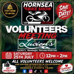 Hornsea Bike Show Volunteers Meeting