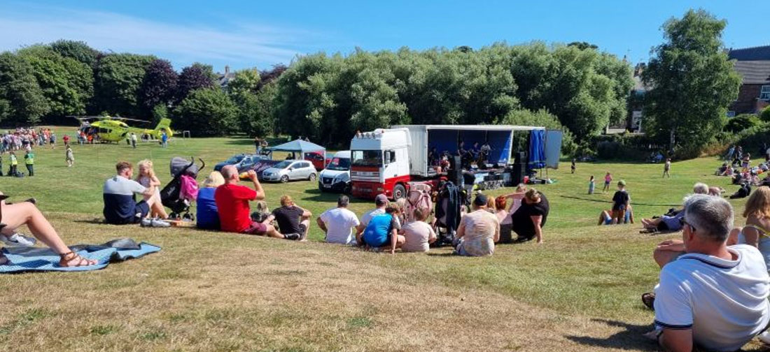 Bands - Hornsea bike show