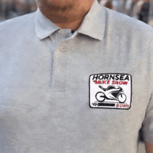 Hornsea Bike Show Embroidered Polo Shirt